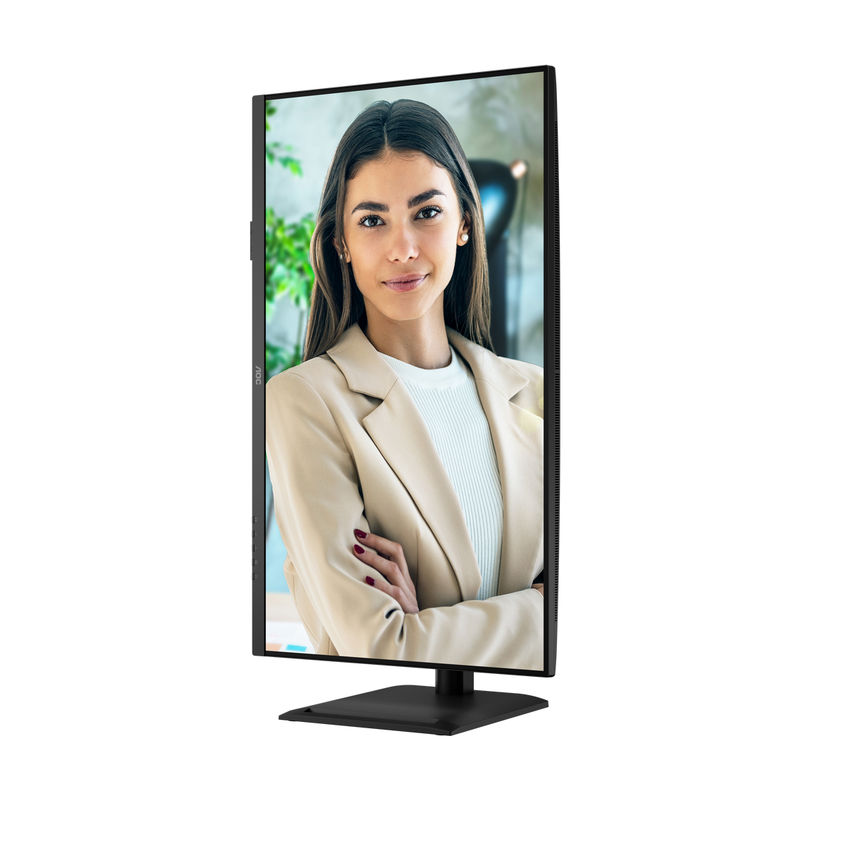 AOC Q32P4C 31.5''W|QHD 100Hz|1H1DP3USB-C(96W/15W);USB hub;Spk; G-sensor| KVM; HAS; Pivot; Swivel|3YR Warranty