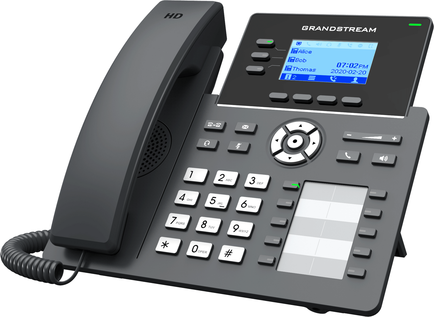 Grandstream 3-Line Gigabit Carrier Phone | GRP2604P
