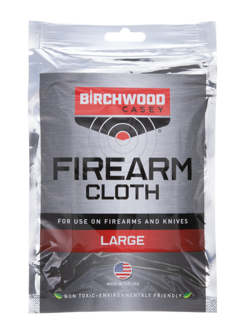 Birchwood Casey BC FIREARM CLOTH TREATED CHAMOIS — BC-GCLTH-LG