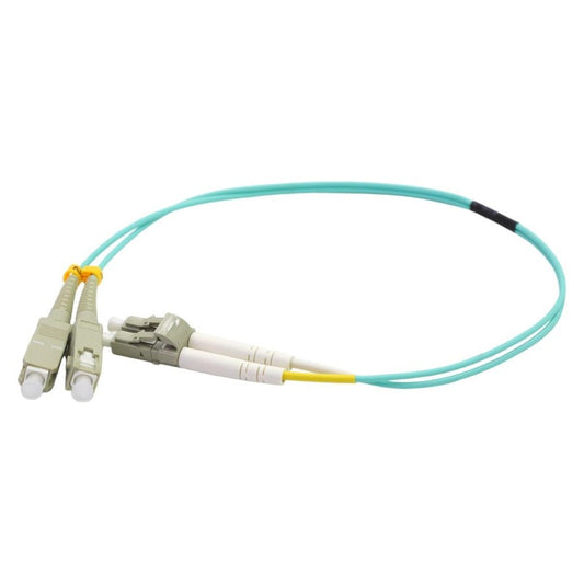 50m Fibre Patch Lead Dup Mm(50/125) Om3 Sc/sc Rug