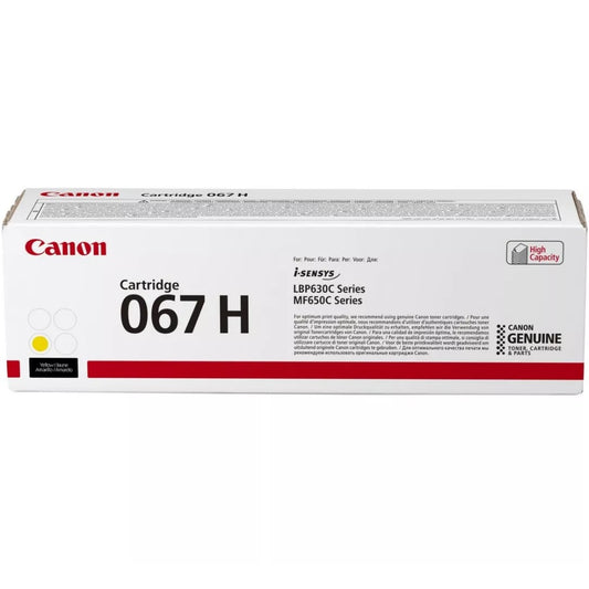 Canon 067 High Capacity Toner Cartridge (Yellow) - Guards On Duty Shop & Security Guards