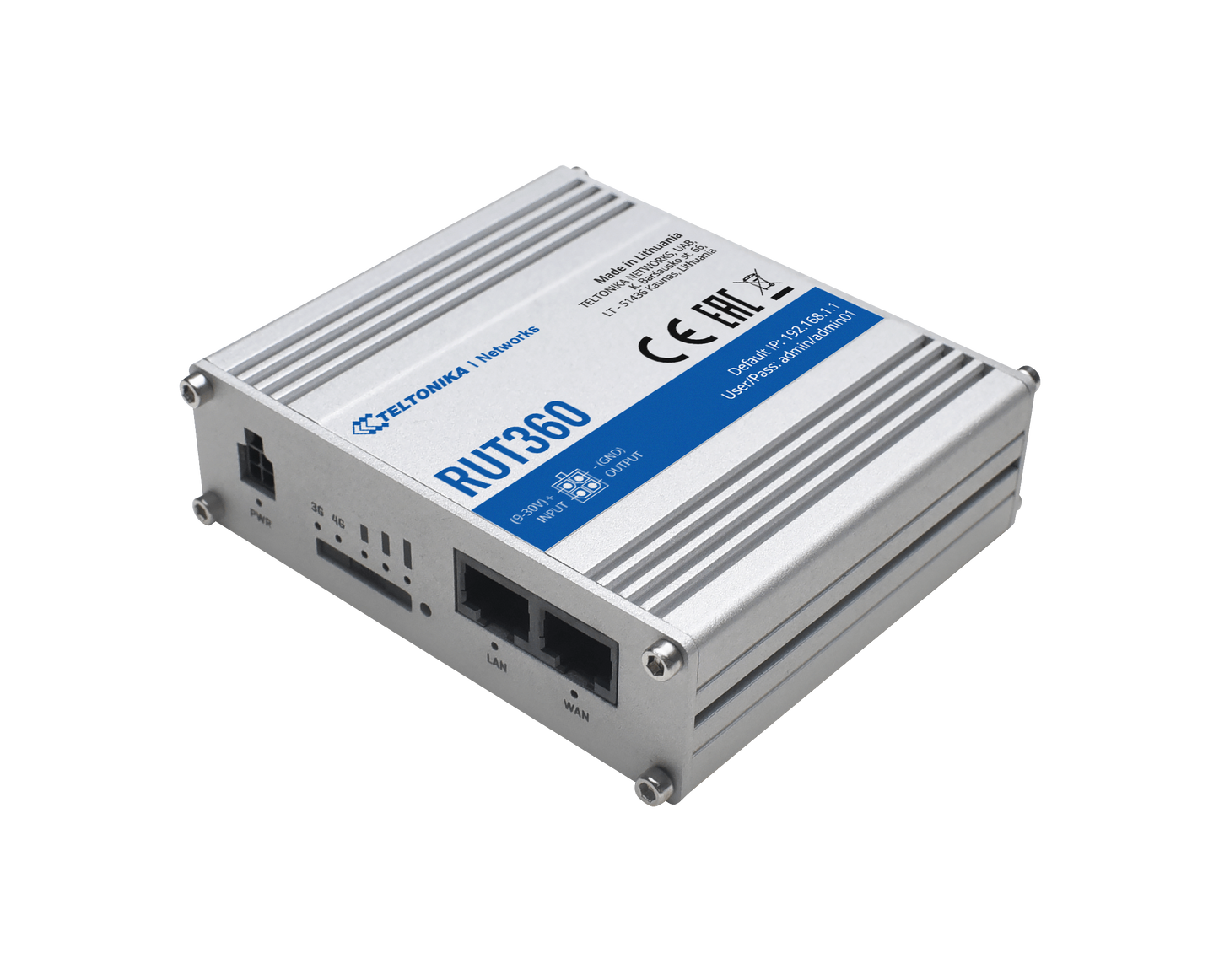 Teltonika 4G LTE CAT6 Industrial Cellular IoT Router | RUT360