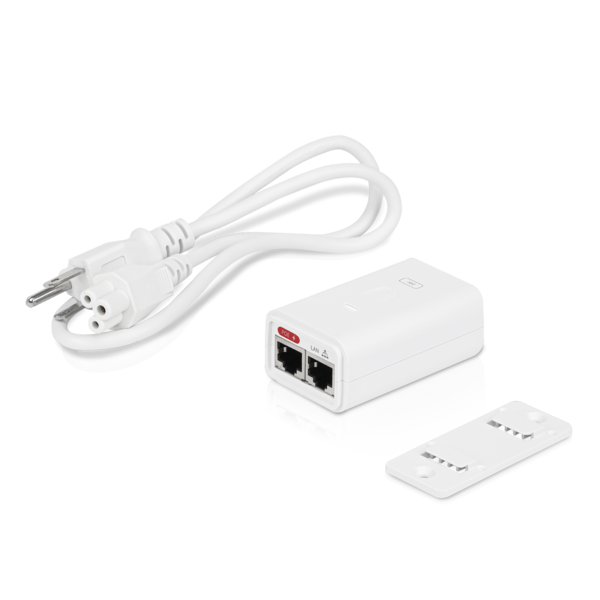 Ubiquiti Gigabit 24V 7W PoE Adapter | POE-24-7W-G-WH