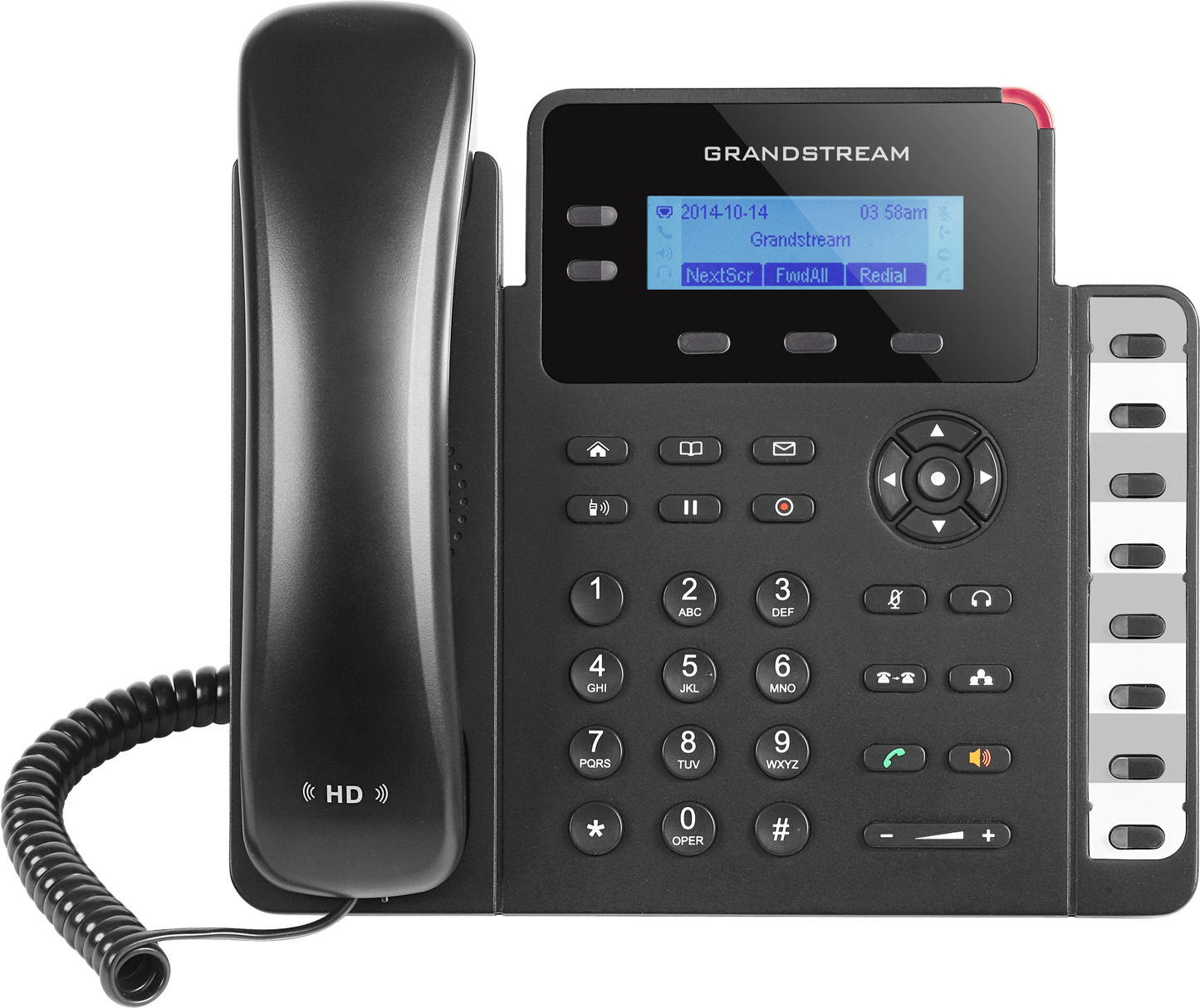 Grandstream 2 Line Gigabit Desk Phone | GXP1628