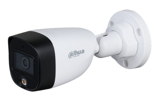 Dahua HDCVI 2MP Full-colour Bullet - 2,8mm lens, 20m illumination, DWDR, IP67 plastic, HD switchable, 12VDC