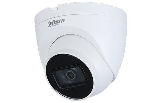 Dahua IP 2MP Eyeball, - 2.8mm lens, 30m IR, IVS, WDR, IP67, built-in mic, SD card, 12VDC & PoE