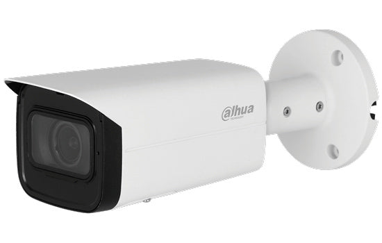 Dahua IP 4MP Bullet, - 2,7~13,5mm lens, 50m IR, Intelligent IVS (AI: SMD 4,0, Perimeter Protection, SSA), DWDR, IP67, SD card, Alarm 1IN/1OUT, Audio 1IN/1OUT, Built-in Mic, 12VDC & PoE