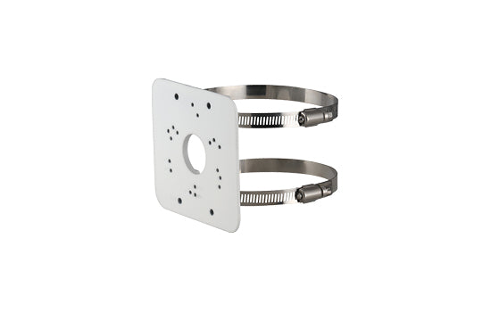 Dahua Pole Mount Bracket & Plate - For use with most bullet/eyeball/dome, 125.6mm x 114mm x 20mm