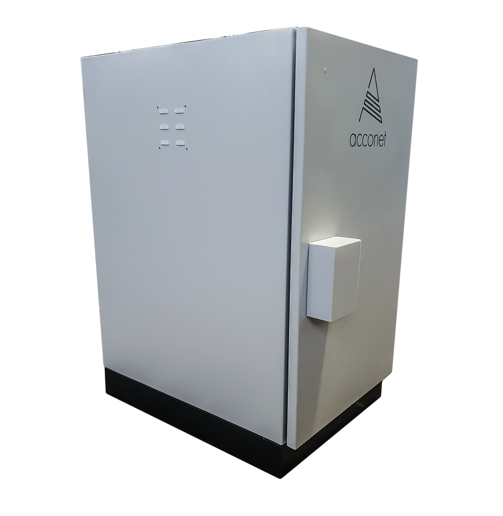 Acconet 20U Outdoor Ventilated Cabinet | RM-CAB-20U-IP55-OUT