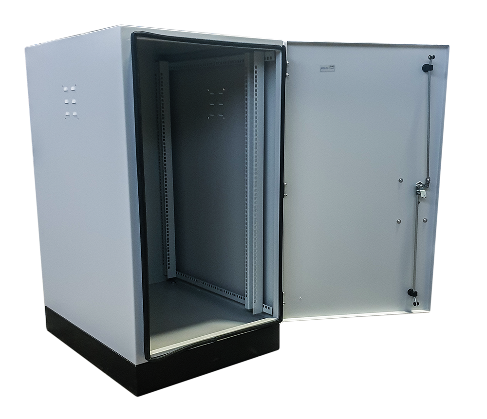 Acconet 20U Outdoor Ventilated Cabinet | RM-CAB-20U-IP55-OUT