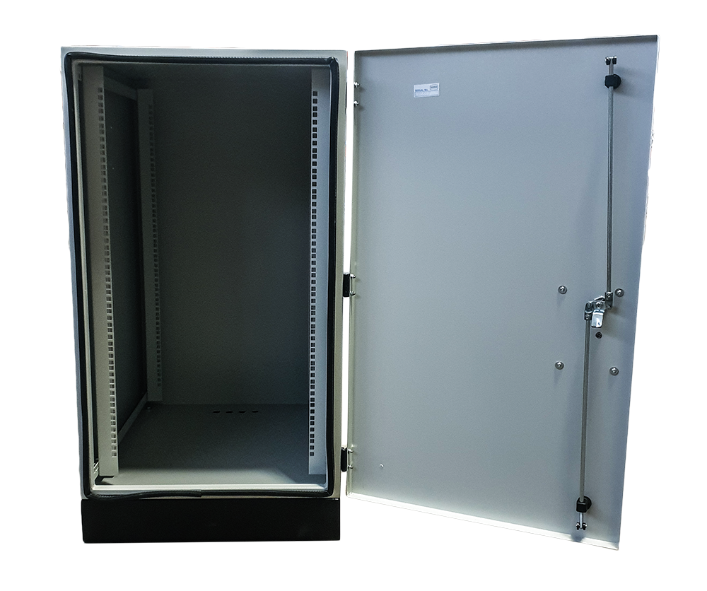 Acconet 20U Outdoor Ventilated Cabinet | RM-CAB-20U-IP55-OUT