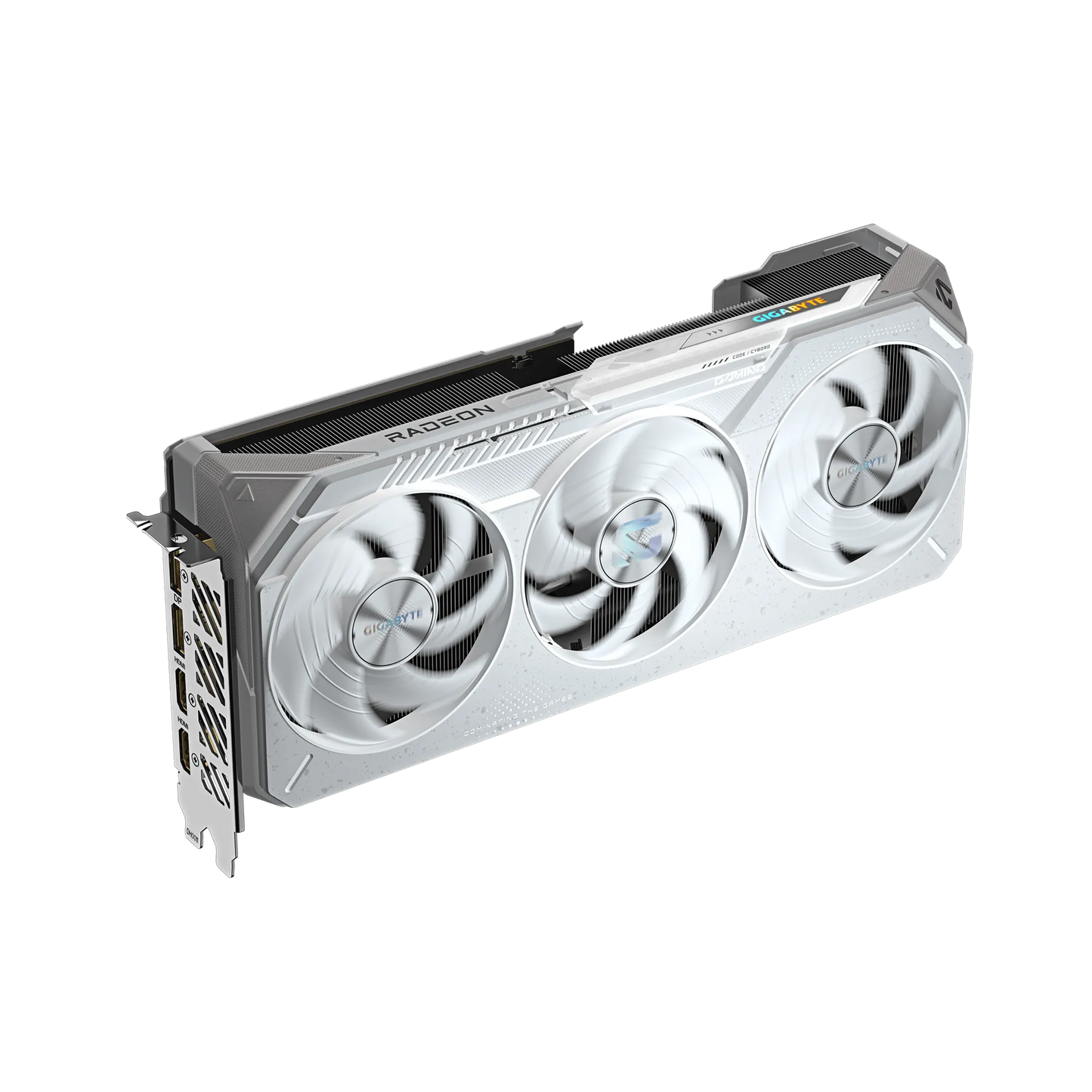 GIGABYTE AMD Radeon RX9070XT Gaming OC ICE - 16GB; 256-Bit Memory Bus; 2x HDMI; 2x DisplayPort. Min 850W PSU.