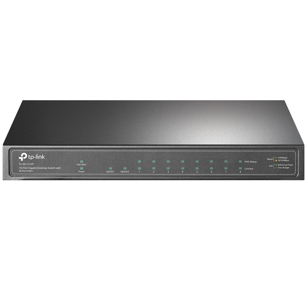 TP-Link 10-Port Gigabit PoE+ Smart Switch | TP-SG1210P
