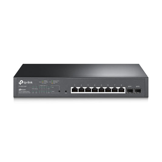 TP-Link JetStream 10-Port Gigabit Smart Switch 8-Port PoE+  TP-SG2210MP
