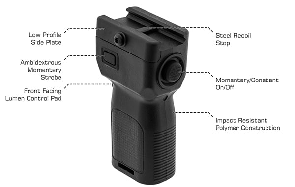 UTG MT-EL223GX Polymer Grip Light