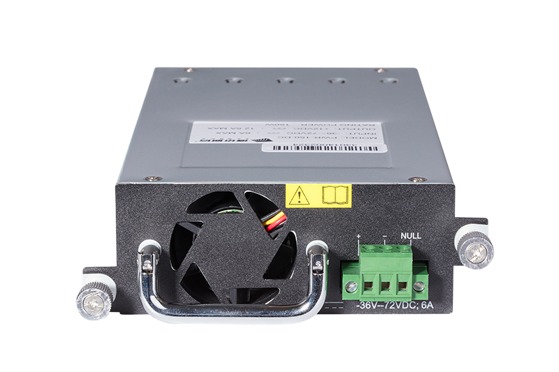 BDCOM DC hot-swap power supply (Input voltage: -36~-72V DC, Maximum power consumption: 75W)