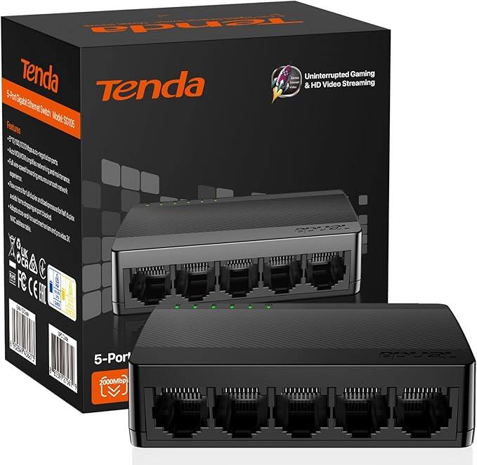 TENDA 5-Port Gigabit Ethernet Switch