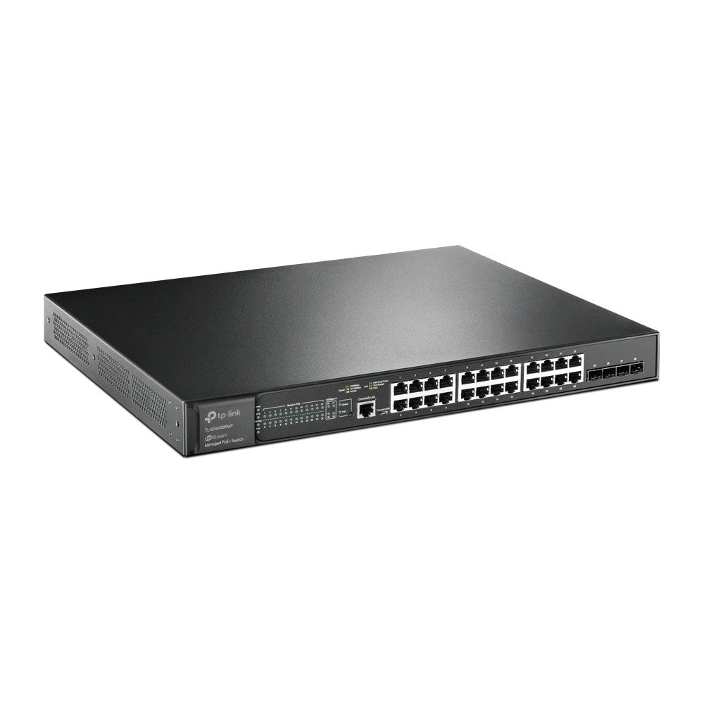 TP-Link Jetstream 24-Port Gigabit PoE+ L2+ Managed Switch