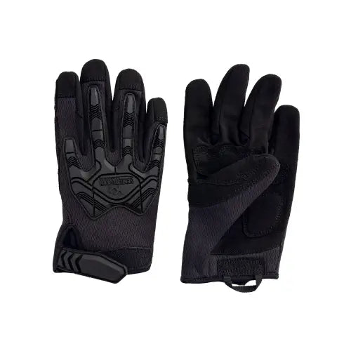 Pyramex Venture Gear Tactical Heavy-Duty Impact Operator gloves, Black