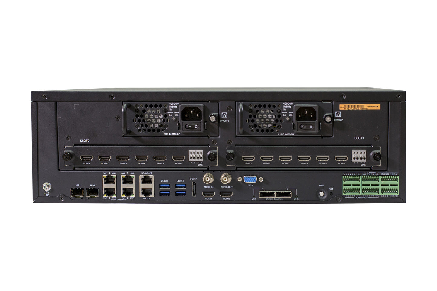 UNV - High Density, Smart Surveillance NVR & Security System - PRO Series