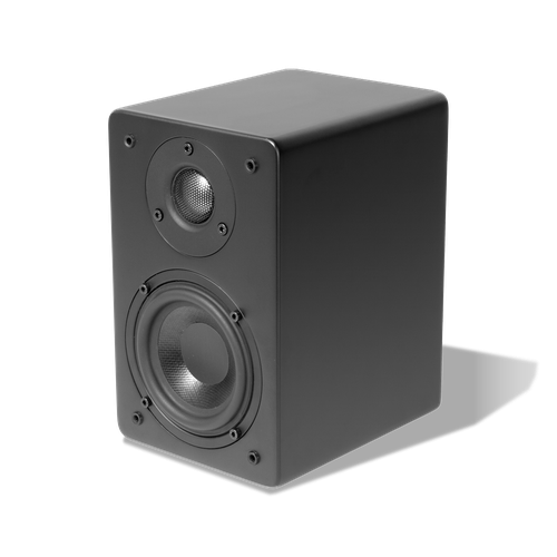 TruAudio CT Bookshelf Theater & Audio Speaker, Black