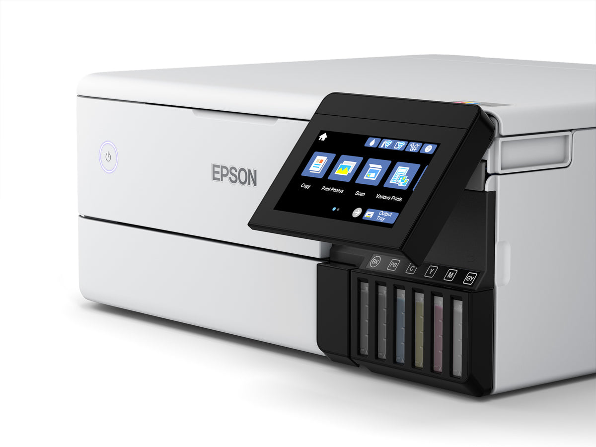 Epson EcoTank L8160 3in1 Photo; 16PPM Black 12PPM Col; Duplex; ADF; WiFi; WiFi Direct; SD Card; NO INKS INCLUDED
