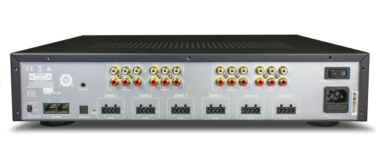 VSSL A.6X - Audio Streaming Amplifier