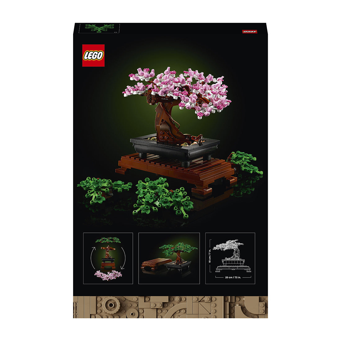 LEGO® ICONS Botanical Bonsai Tree Building Kit 10281