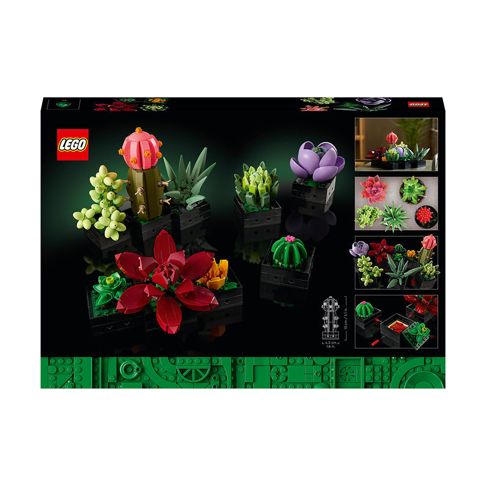 LEGO® ICONS  Botanicals Succulents Plant Decor Building Kit 10309