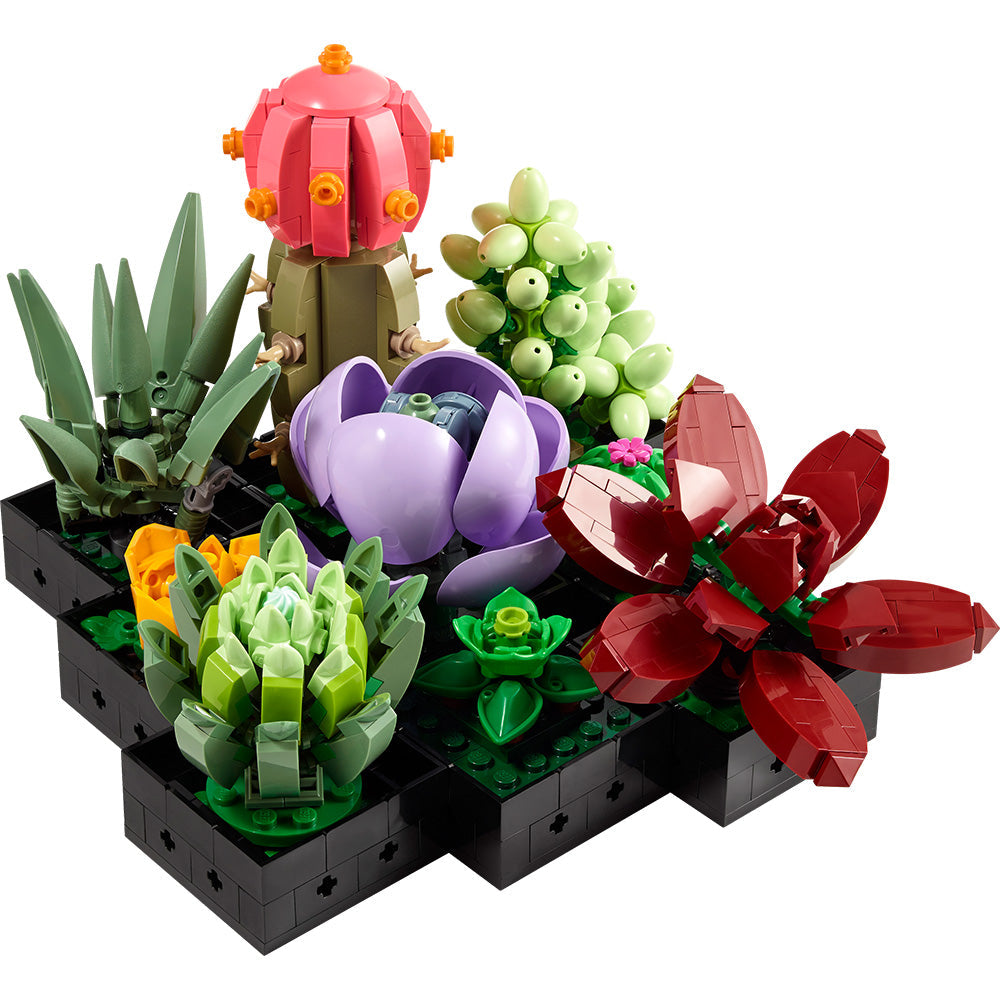 LEGO® ICONS  Botanicals Succulents Plant Decor Building Kit 10309