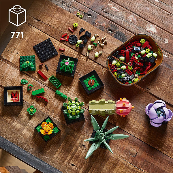 LEGO® ICONS  Botanicals Succulents Plant Decor Building Kit 10309
