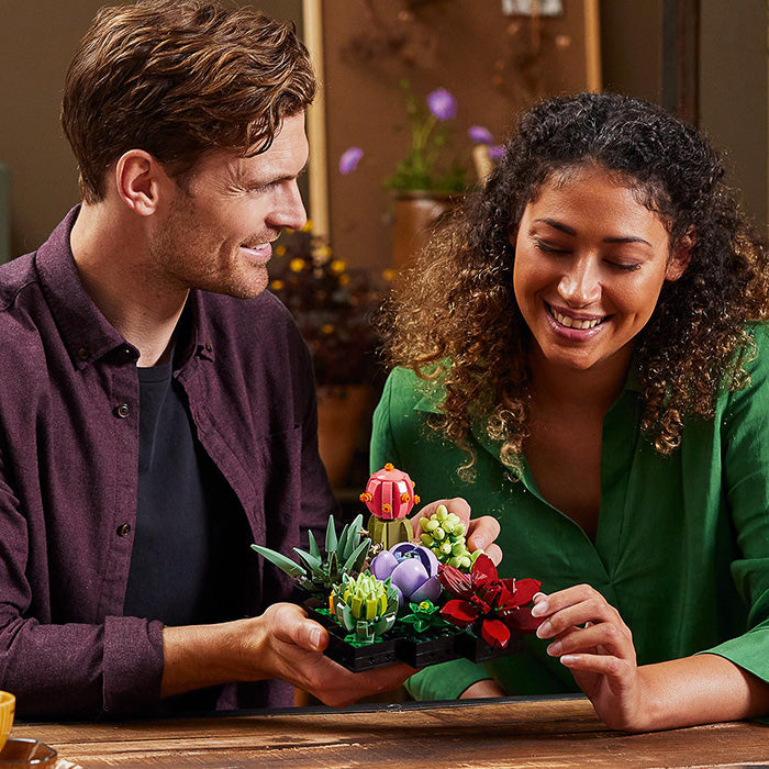 LEGO® ICONS  Botanicals Succulents Plant Decor Building Kit 10309