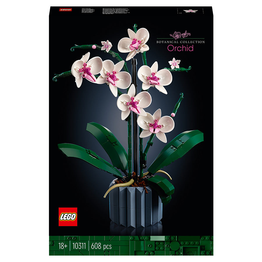 LEGO® ICONS Botanicals Orchid Plant Decor Building Kit 10311