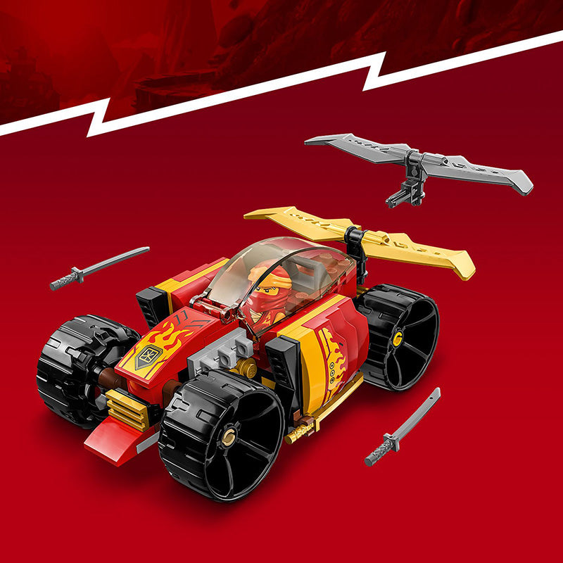 LEGO® NINJAGO® Kai’s Ninja Race Car EVO Building Toy Set 71780