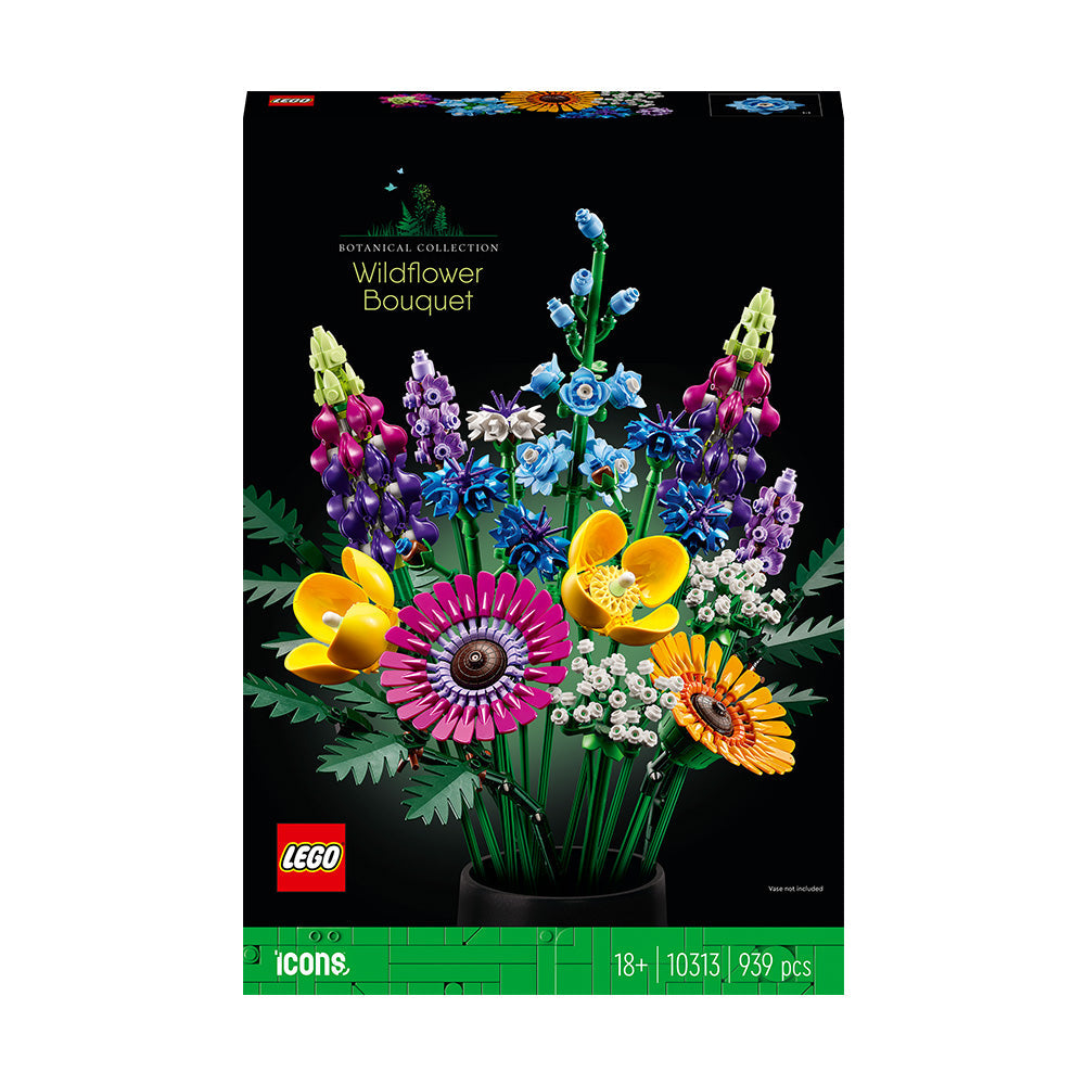 LEGO® ICONS Botanicals Wildflower Bouquet Building Set 10313