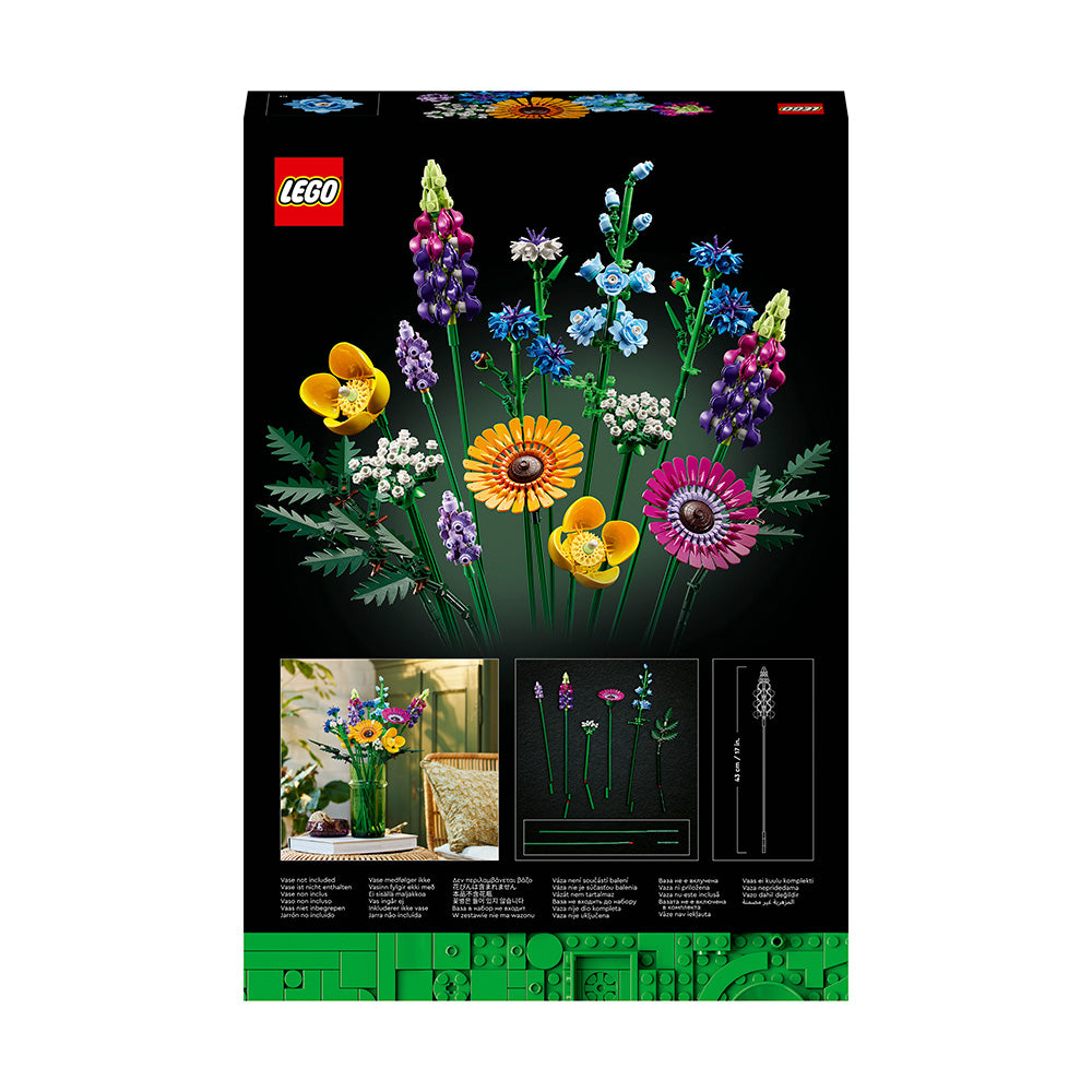 LEGO® ICONS Botanicals Wildflower Bouquet Building Set 10313