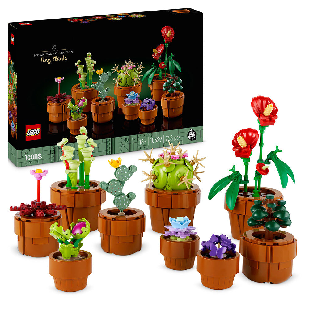 LEGO® ICONS Botanicals Tiny Plants Building Set for Adults 10329