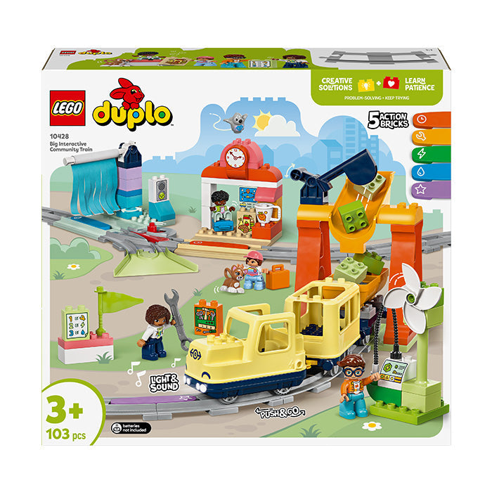LEGO® DUPLO® Town Big Interactive Community Train Set 10428