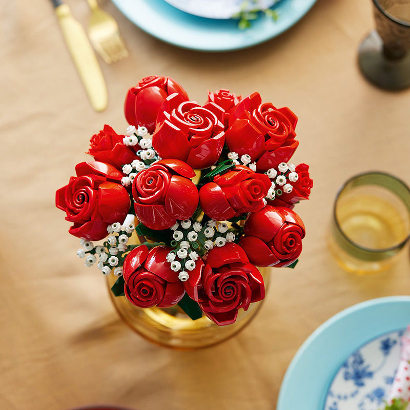 LEGO® ICONS Botanicals Bouquet of Roses Building Kit 10328