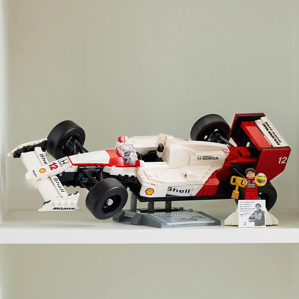 LEGO® ICONS McLaren MP4/4 & Ayrton Senna Set for Adults 10330