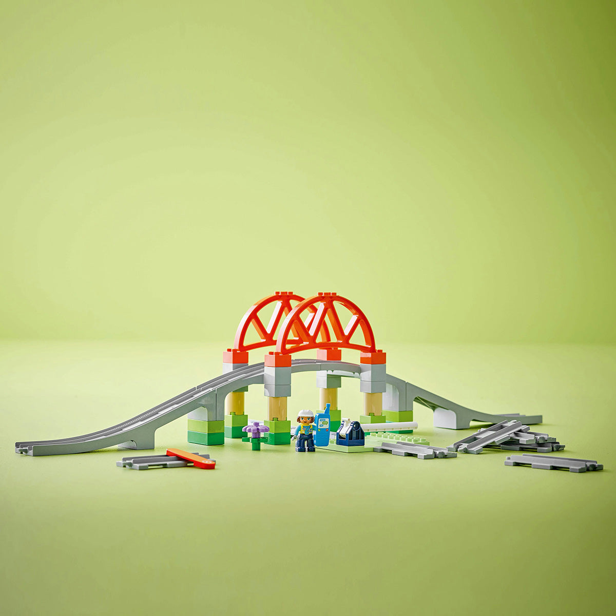 LEGO® DUPLO® Train Bridge and Tracks Expansion Set Toy 10426