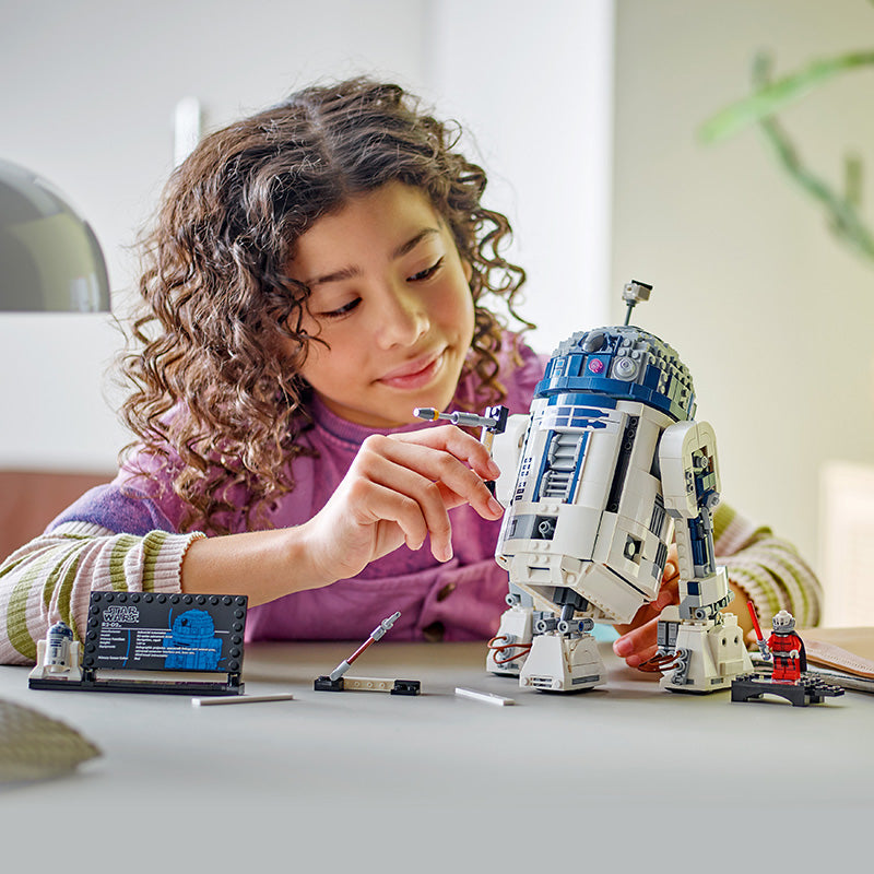 LEGO® Star Wars™ R2-D2 Model, Buildable Toy Droid Figure 75379