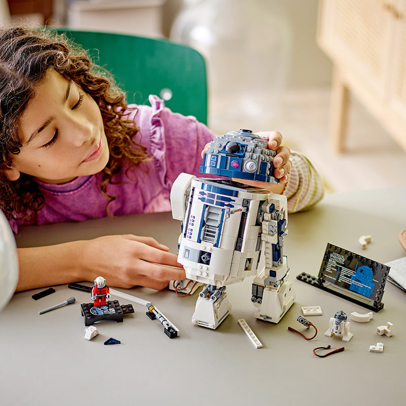 LEGO® Star Wars™ R2-D2 Model, Buildable Toy Droid Figure 75379