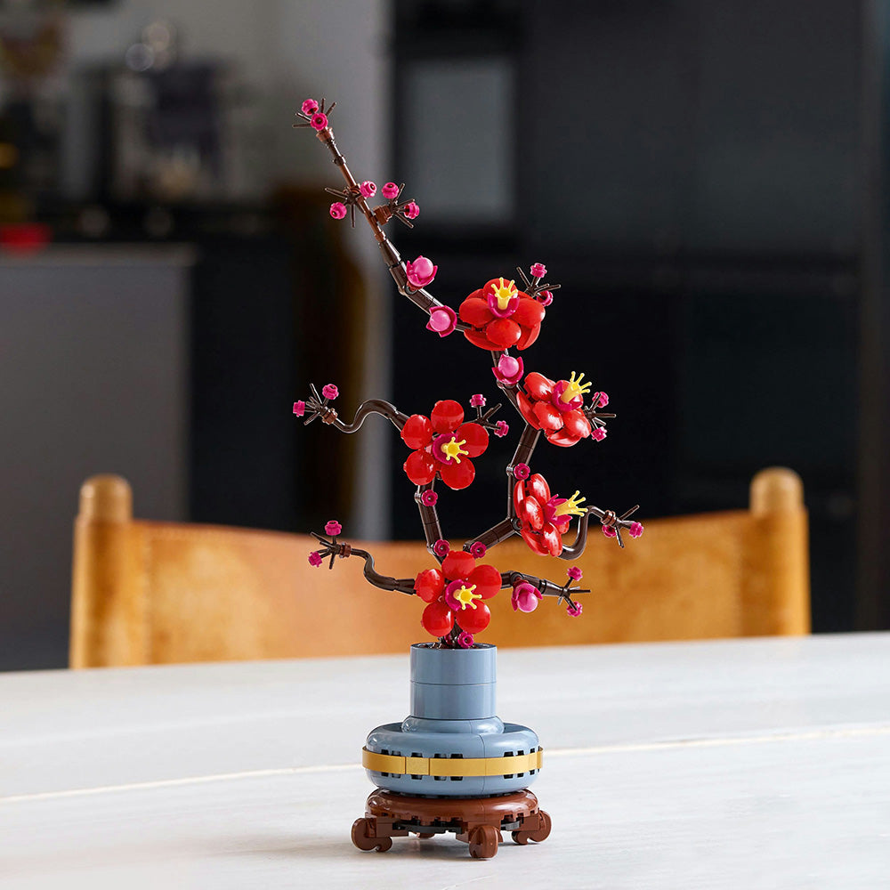 LEGO® ICONS Botanicals Plum Blossom Flower Building Set for Adults 10369