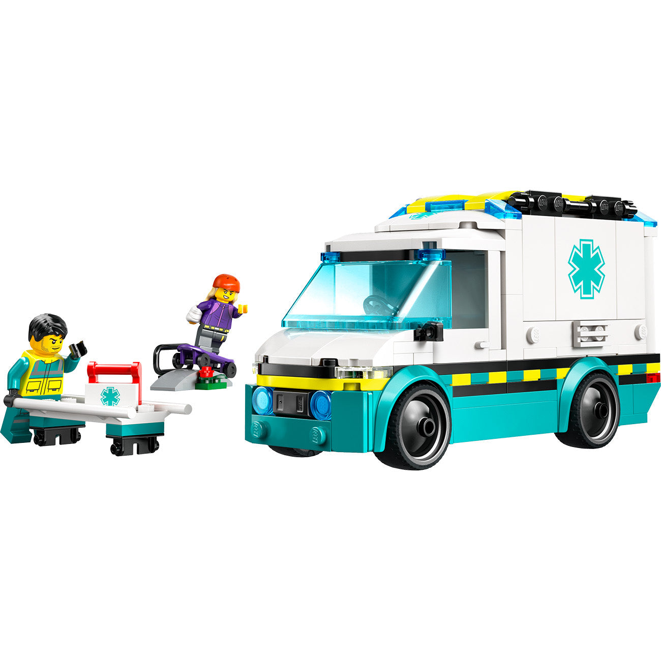 LEGO® City Emergency Ambulance Toy Truck Building Set 60451