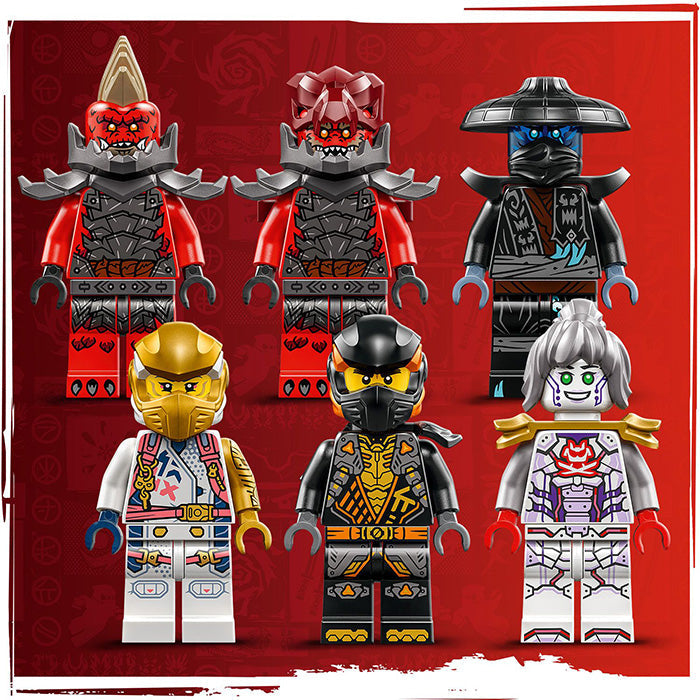 LEGO® NINJAGO® 4in1 Zane’s Ultra Combiner Mech Ninja Toy 71834