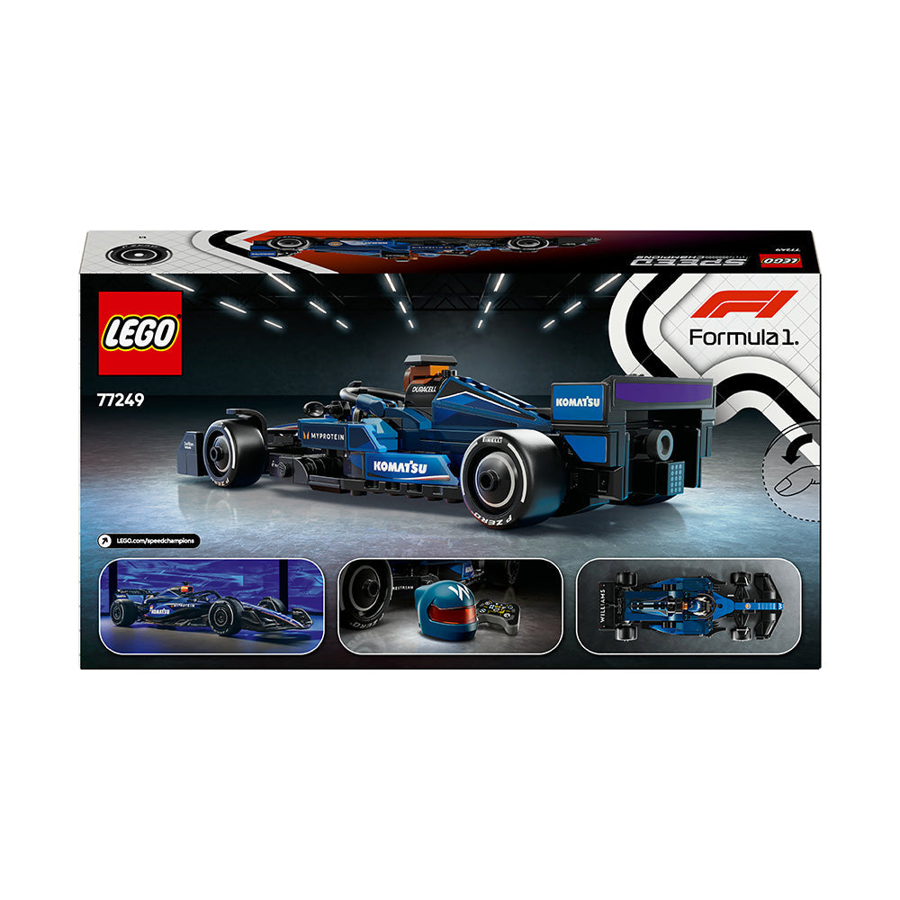 LEGO® Speed Champions Williams Racing FW46 F1® Race Car Vehicle Set 77249 - SLIGHTLY DAMAGED BOX