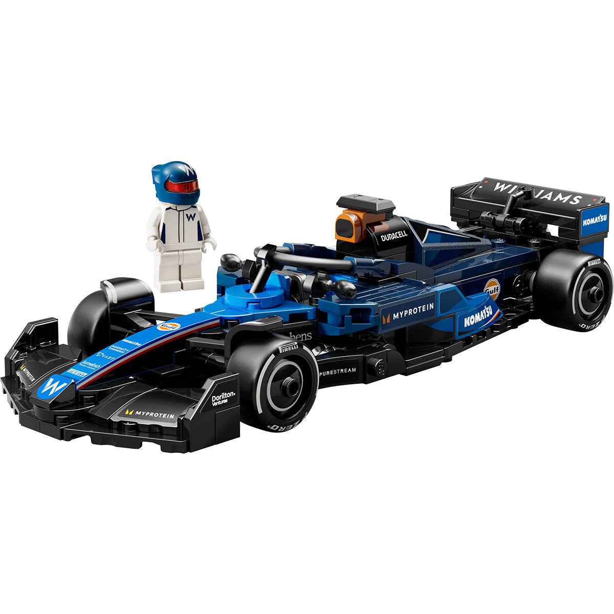 LEGO® Speed Champions Williams Racing FW46 F1® Race Car Vehicle Set 77249 - SLIGHTLY DAMAGED BOX