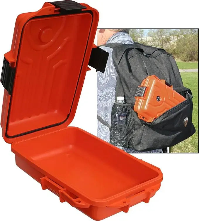 MTM SURVIVOR DRY BOX LARGE ORANGE — MTM-S1074-35