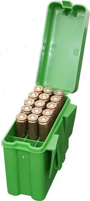 MTM AMMO BOX FLIP-TOP POCKET GREEN — MTM-RL-20-10